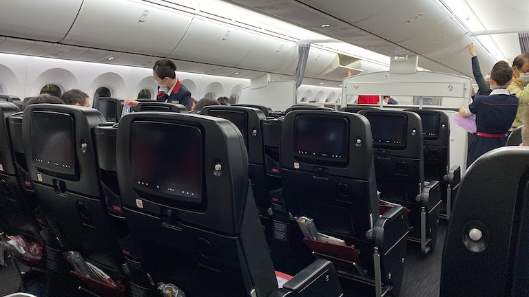 JAL国際線プレミアムエコノミー