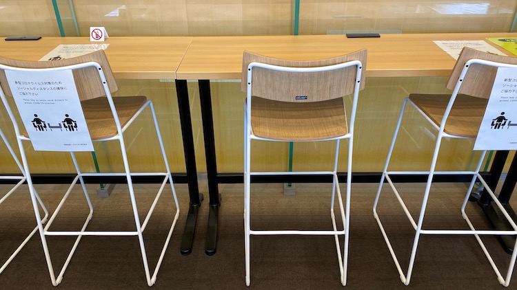 秋田空港ラウンジ