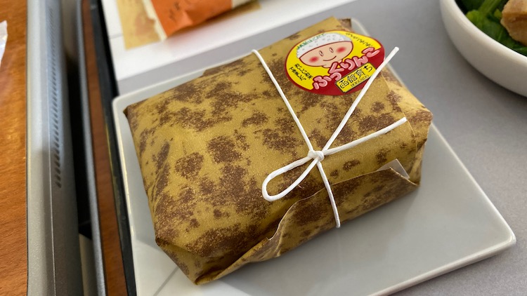 JAL国内線ファーストクラス ふっくりんこ